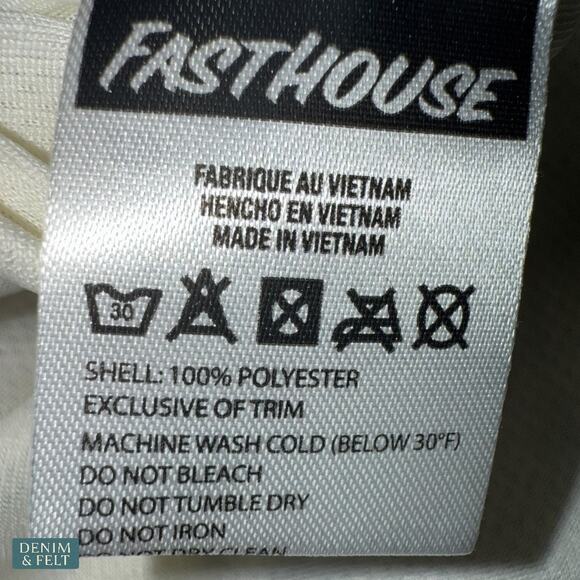 Fasthouse Youth Grindhouse Akuma Black Motocross Jersey Speed Frees My Soul NEW - Picture 10 of 11